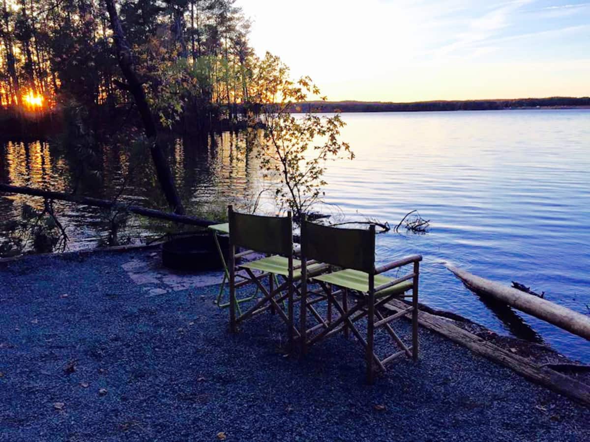 Live your airstream dream on Jordan Lake Apex, NC The Travel Life