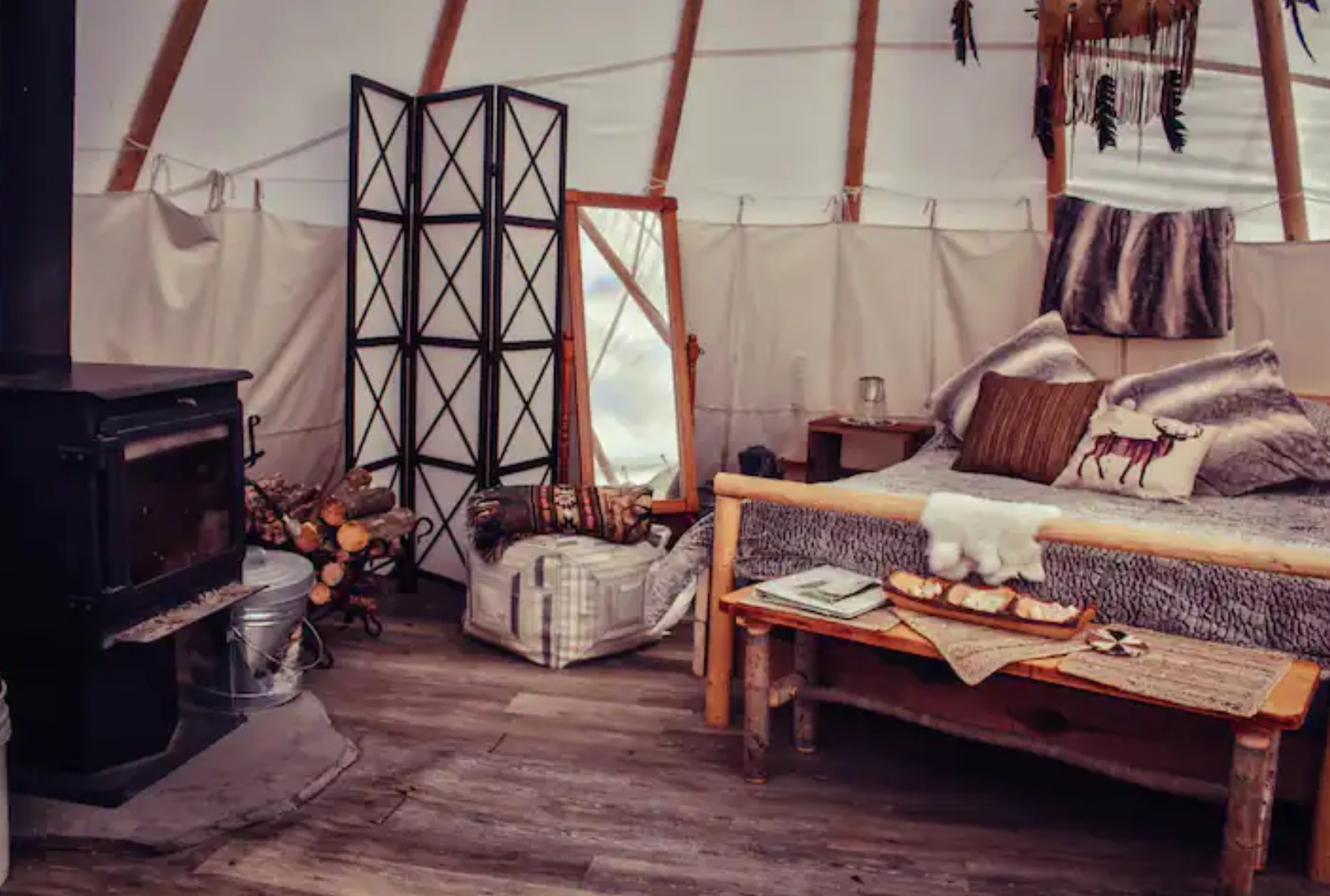 Tipi glamping on a farm Lynchburg, VA The Travel Life