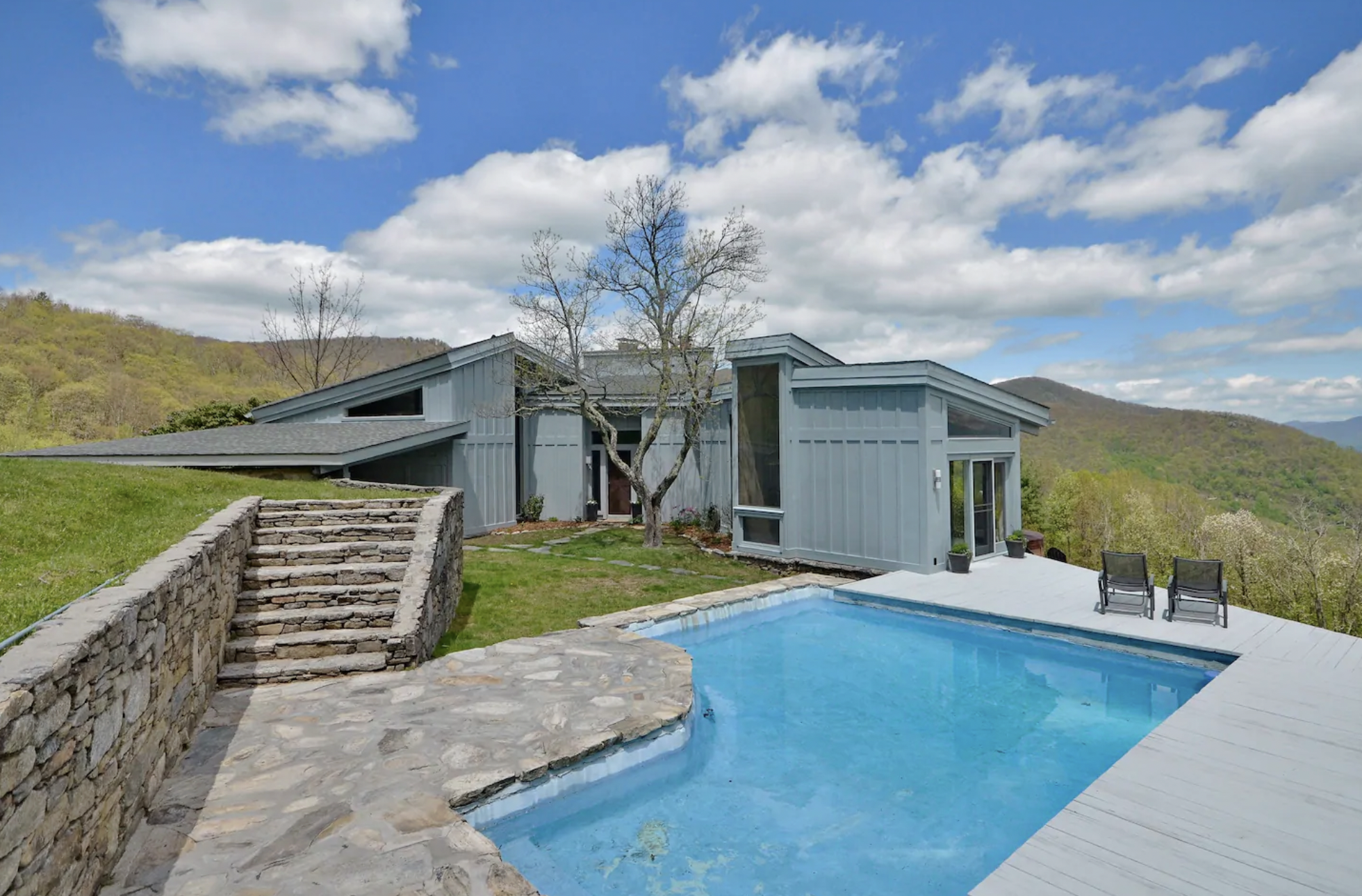 This Rustic Mountain House has Views for Miles + a Pool! | Maggie